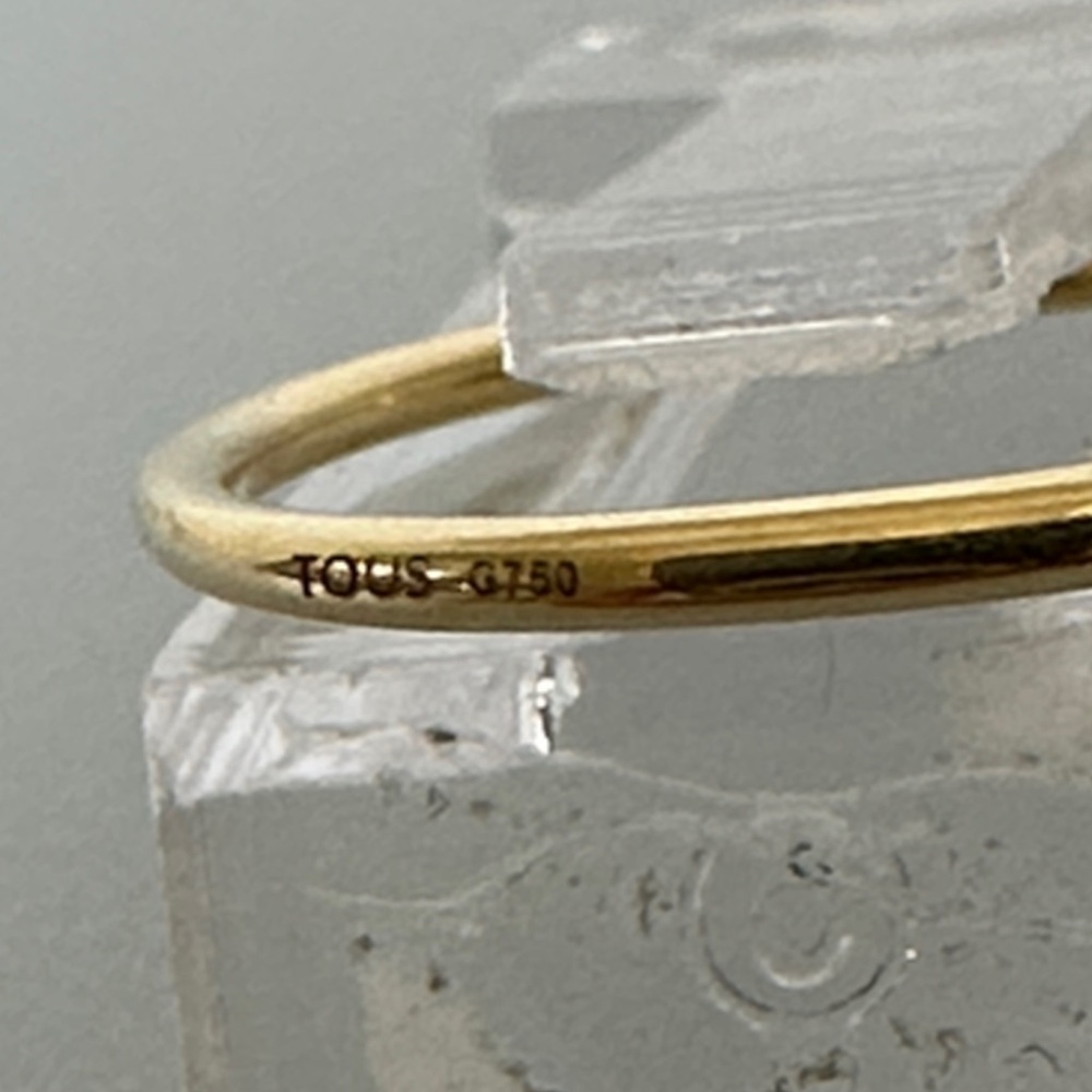 TOUS 18k Diamonds Ring - Picture 7 of 8